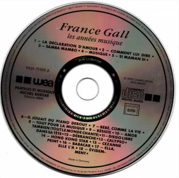 CD France Gall: Les Années Musique