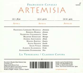 3CD/Caja Francesco Cavalli: Artemisia