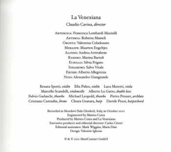3CD/Caja Francesco Cavalli: Artemisia