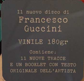 LP Francesco Guccini: Canzoni Da Intorto