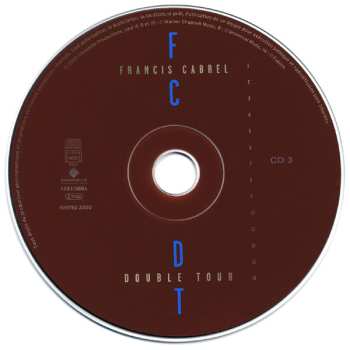 3CD Francis Cabrel: Double Tour (Électrique & Acoustique)
