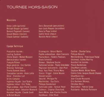 3CD Francis Cabrel: Double Tour (Électrique & Acoustique)