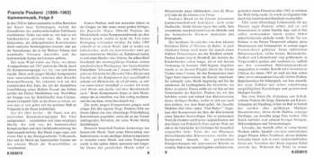 CD Francis Poulenc: Complete Chamber Music Vol. 5
