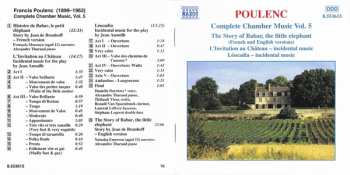 CD Francis Poulenc: Complete Chamber Music Vol. 5