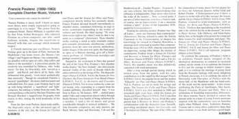 CD Francis Poulenc: Complete Chamber Music Vol. 5