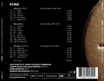 CD Francis Poulenc: Kyrie