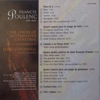 CD Francis Poulenc: Mass In G