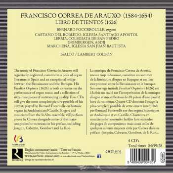4CD/Caja Bernard Foccroulle: Libro de Tientos