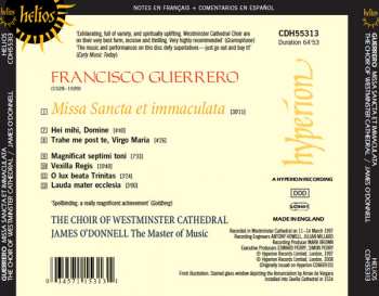 CD Westminster Cathedral Choir: Missa Sancta Et Immaculata