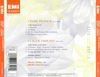 CD César Franck: Cello Sonatas Etc.