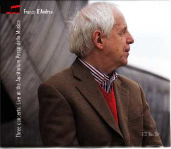 3CD/Caja Franco D'Andrea: Three Concerts. Live At The Auditorium Parco Della Musica