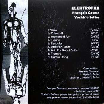 CD Yochk'O Seffer: Elektrofar (Concerto Pour Robots-percussionistes)