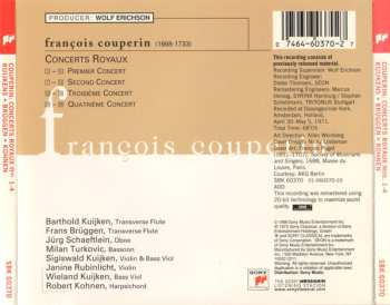 CD François Couperin: Concerts Royaux Nos. 1-4
