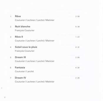 CD François Couturier: Nuit Blanche