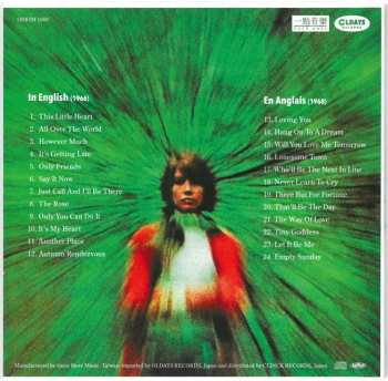CD Françoise Hardy: In English + En Anglais