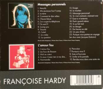 2CD/Caja Françoise Hardy: Messages Personnels / L'amour Fou LTD