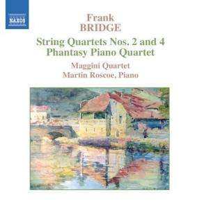 CD Frank Bridge: String Quartets Nos. 2 and 4 – Phantasy Piano Quartet