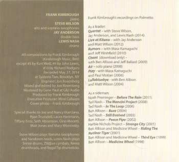 CD Frank Kimbrough: Quartet