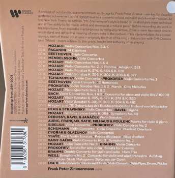 30CD/Caja Frank Peter Zimmermann: The Complete Warner Recordings