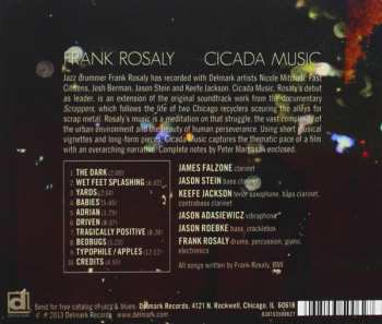 CD Frank Rosaly: Cicada Music