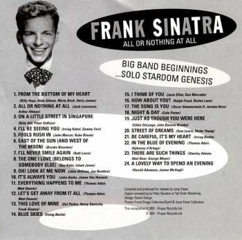 4CD/Caja Frank Sinatra: All Or Nothing At All