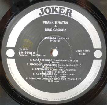 LP Frank Sinatra: Frank Sinatra & Bing Crosby