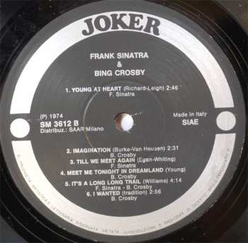 LP Frank Sinatra: Frank Sinatra & Bing Crosby