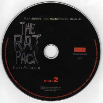 2CD Frank Sinatra: The Rat Pack Live & Cool
