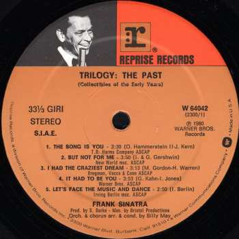 3LP/Caja Frank Sinatra: Trilogy: Past, Present & Future