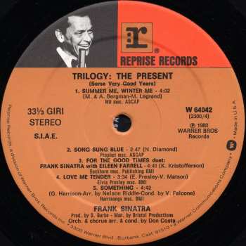 3LP/Caja Frank Sinatra: Trilogy: Past, Present & Future