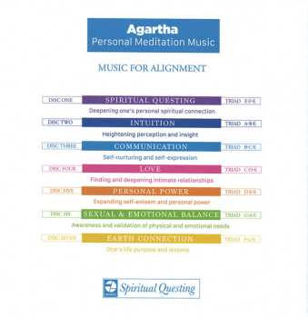 7CD/Caja Frank Smith: Agartha: Personal Meditation Music