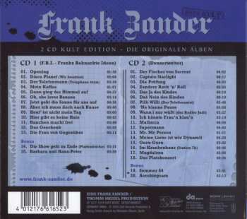 2CD Frank Zander: 100% Kult - Frank's Beknackte Ideen & Donnerwetter DIGI