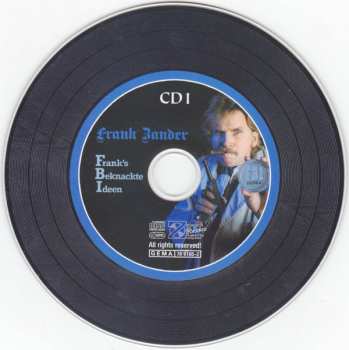 2CD Frank Zander: 100% Kult - Frank's Beknackte Ideen & Donnerwetter DIGI