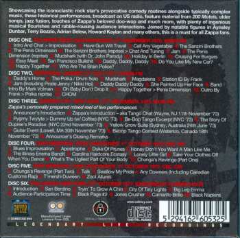 6CD/Caja Frank Zappa: 1970s Broadcast Collection