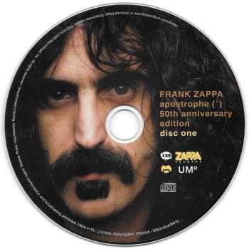 5CD/Caja/Blu-ray Frank Zappa: Apostrophe (') DLX | LTD