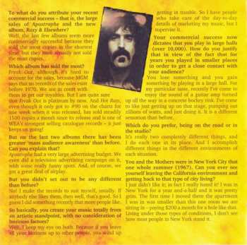 CD Frank Zappa: Bebop Tango Contest Live!