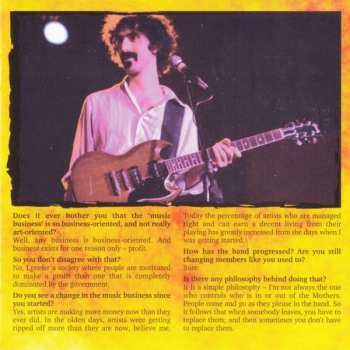 CD Frank Zappa: Bebop Tango Contest Live!