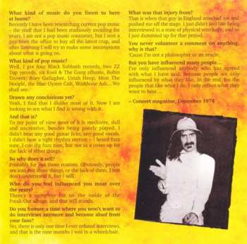 CD Frank Zappa: Bebop Tango Contest Live!