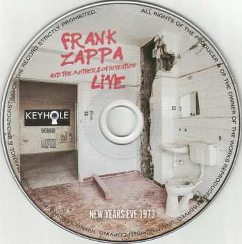 CD Frank Zappa: Live New Years Eve 1973