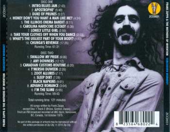 2CD Frank Zappa: Vancouver Workout