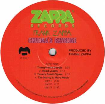 LP Frank Zappa: Chunga's Revenge