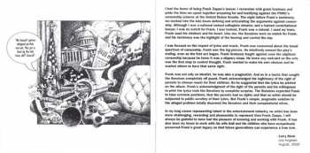 CD Frank Zappa: "Congress Shall Make No Law . . ."