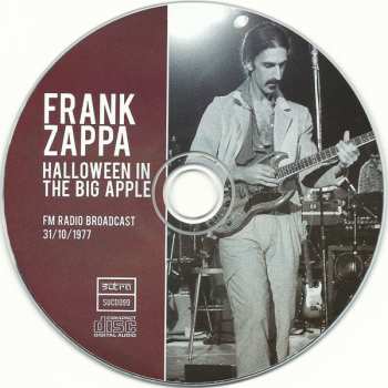 CD Frank Zappa: Halloween In The Big Apple (Live FM Broadcast From The Palladium NYC 31/10/1977)