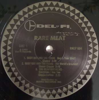 LP Frank Zappa: Rare Meat