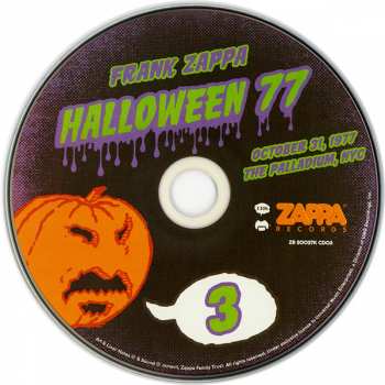 3CD Frank Zappa: Halloween 77