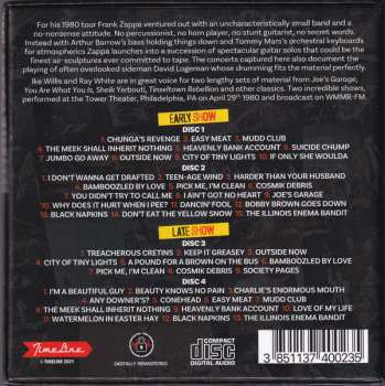 4CD/Caja Frank Zappa: Philadelphia 1980