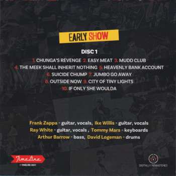 4CD/Caja Frank Zappa: Philadelphia 1980