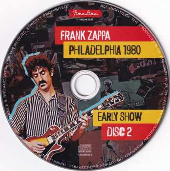 4CD/Caja Frank Zappa: Philadelphia 1980
