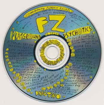 2CD Frank Zappa: Playground Psychotics