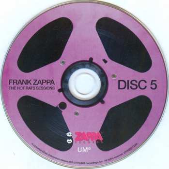 6CD/Caja Frank Zappa: The Hot Rats Sessions DLX | LTD